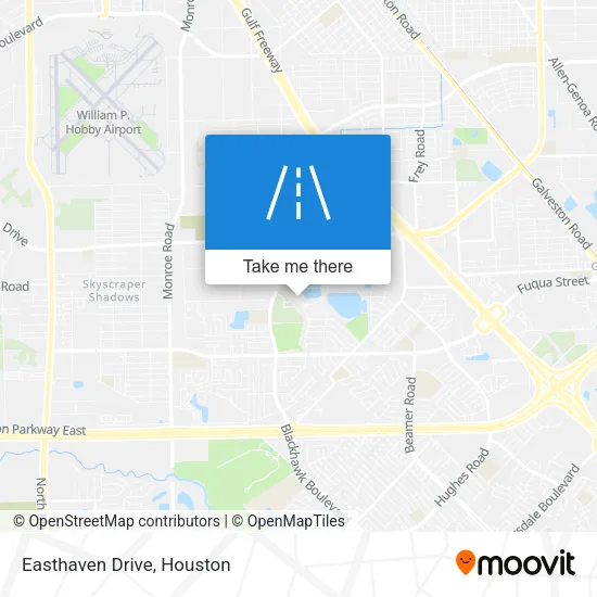 Easthaven Drive map
