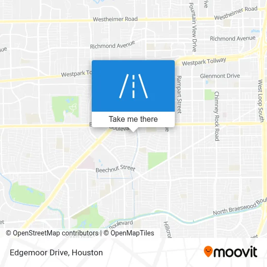 Edgemoor Drive map