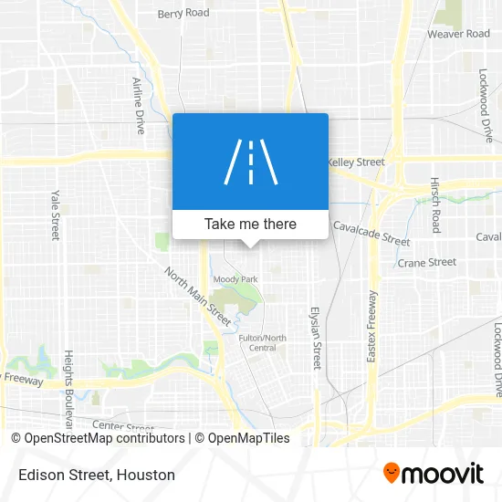 Edison Street map