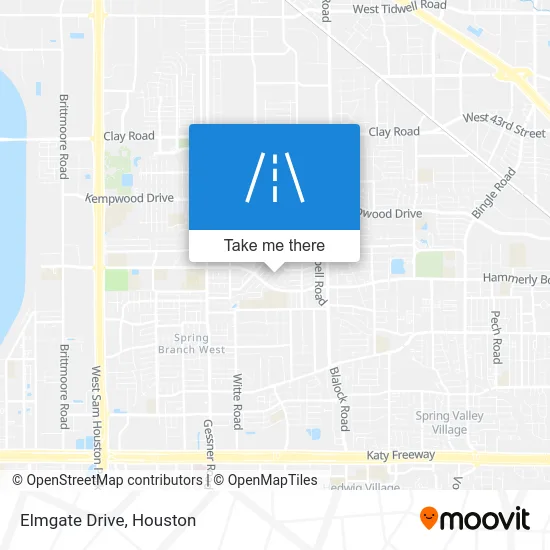 Elmgate Drive map