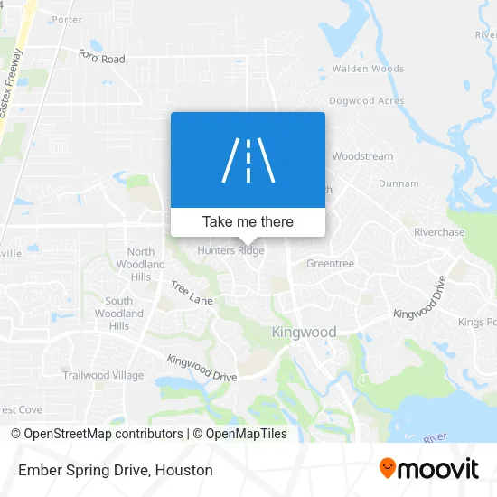 Ember Spring Drive map
