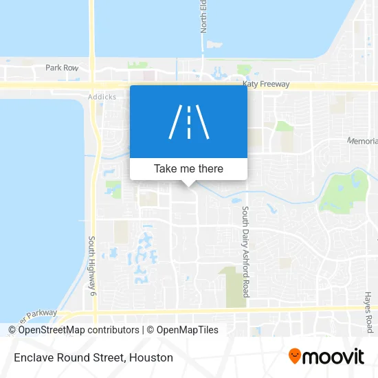 Enclave Round Street map