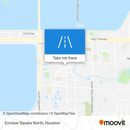 Enclave Square North map