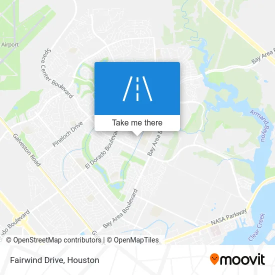 Fairwind Drive map