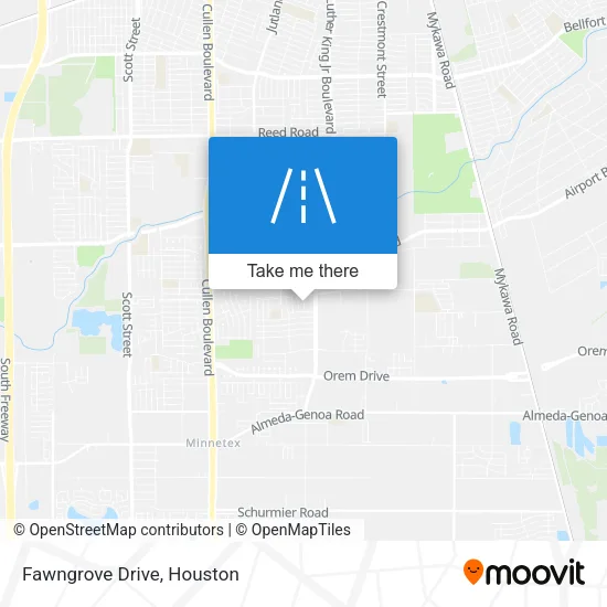 Fawngrove Drive map