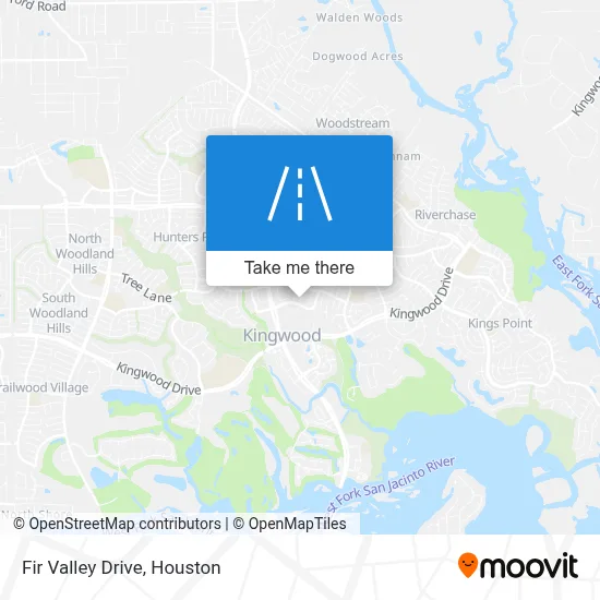 Fir Valley Drive map