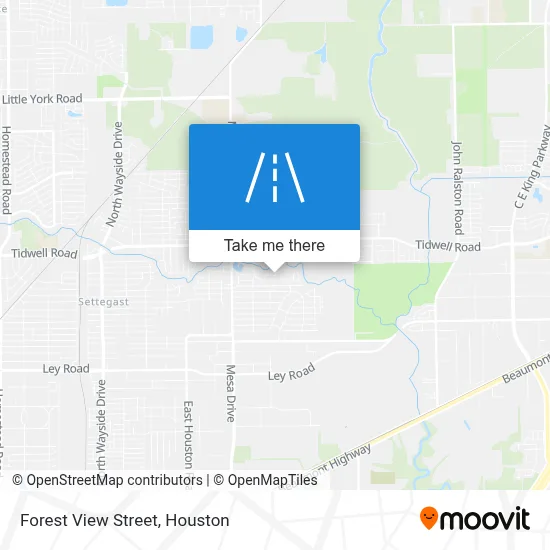 Forest View Street map