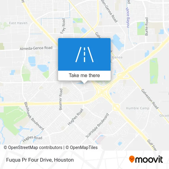 Fuqua Pr Four Drive map
