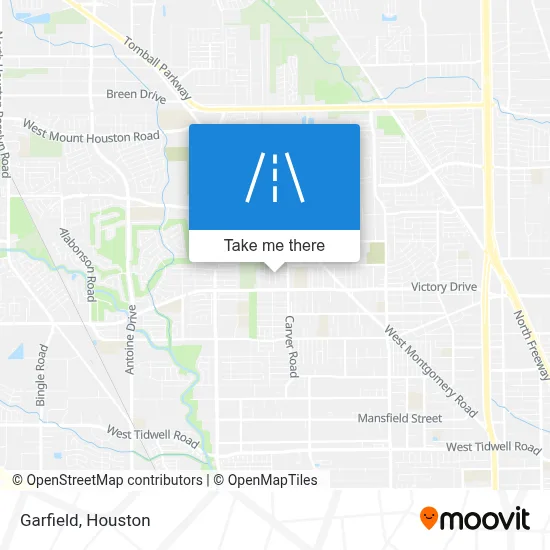 Garfield map