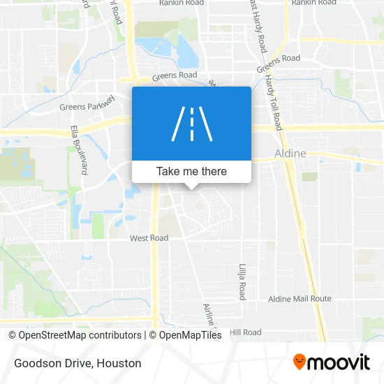 Goodson Drive map