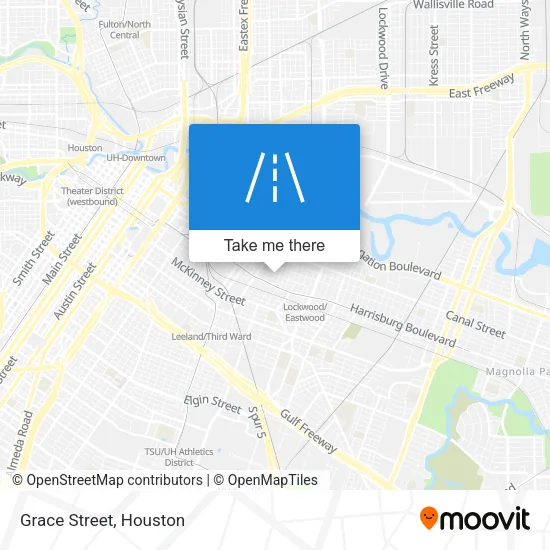 Mapa de Grace Street