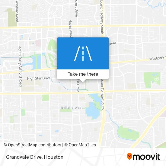 Grandvale Drive map