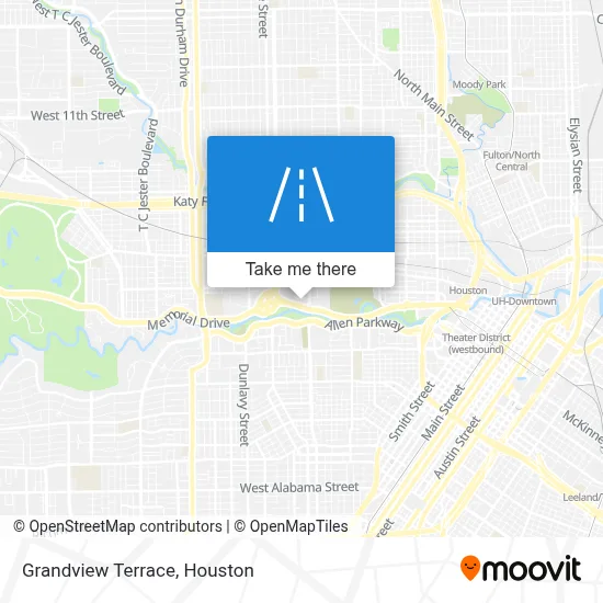 Grandview Terrace map