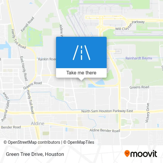 Green Tree Drive map