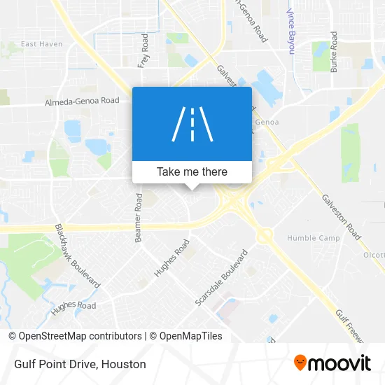 Gulf Point Drive map