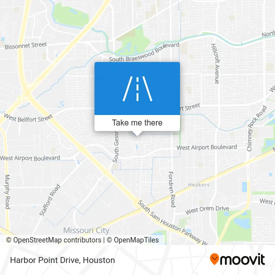 Harbor Point Drive map