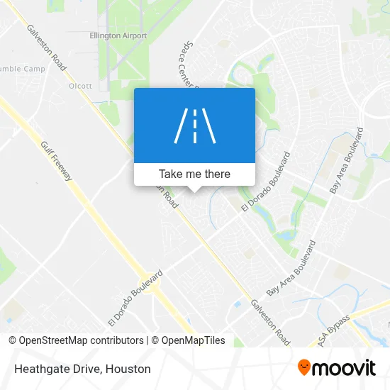 Heathgate Drive map