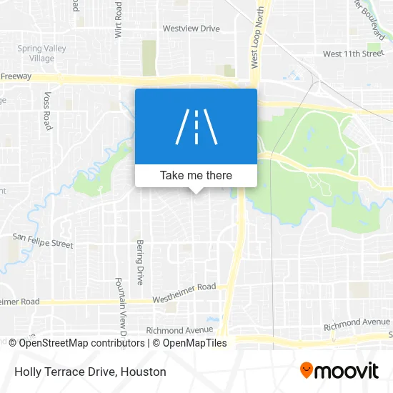 Holly Terrace Drive map