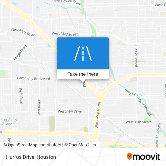 Hurfus Drive map