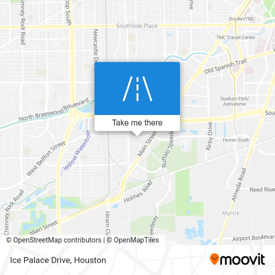 Ice Palace Drive map
