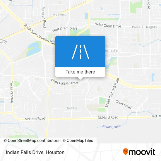 Indian Falls Drive map