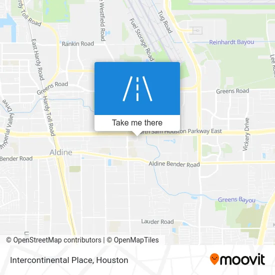 Intercontinental Place map