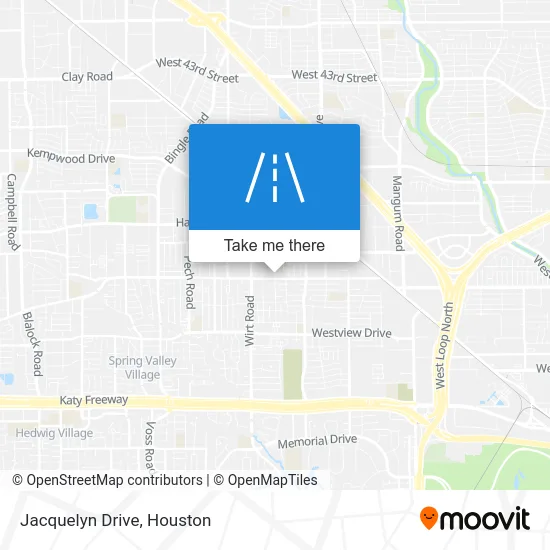 Jacquelyn Drive map