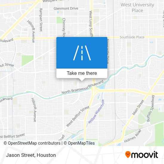 Jason Street map