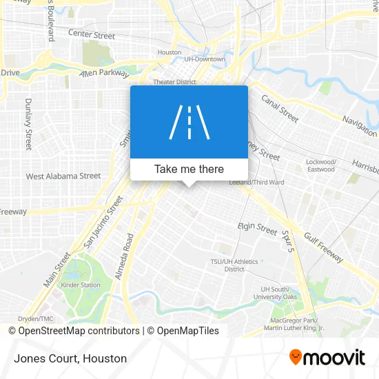 Jones Court map