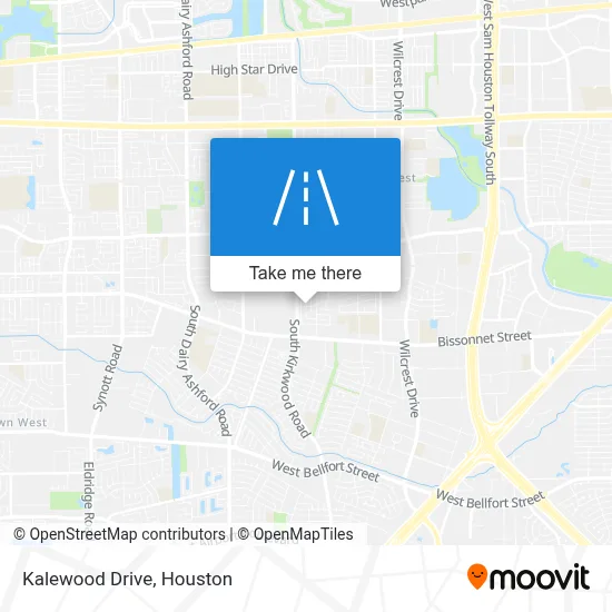 Kalewood Drive map
