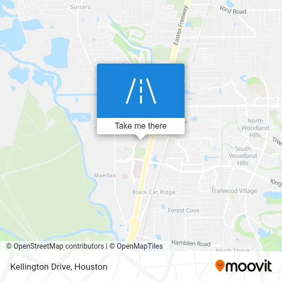 Kellington Drive map