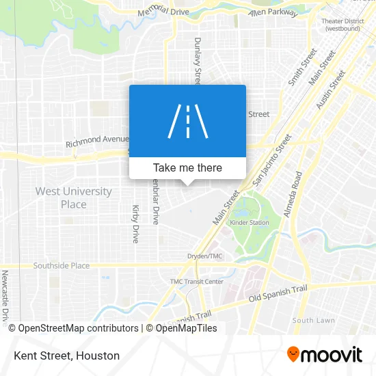 Kent Street map