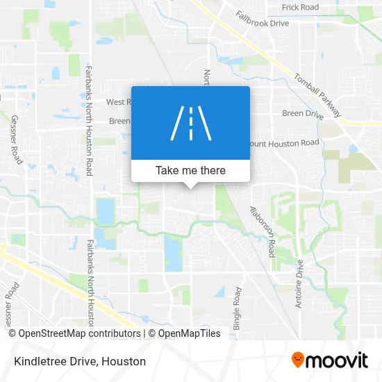 Kindletree Drive map