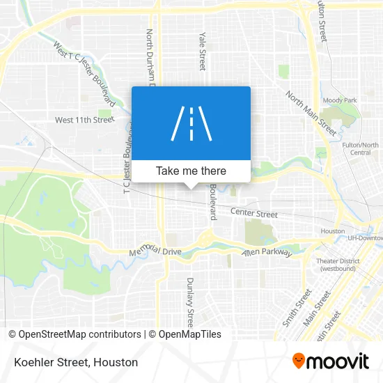 Koehler Street map