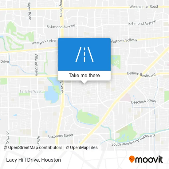 Mapa de Lacy Hill Drive