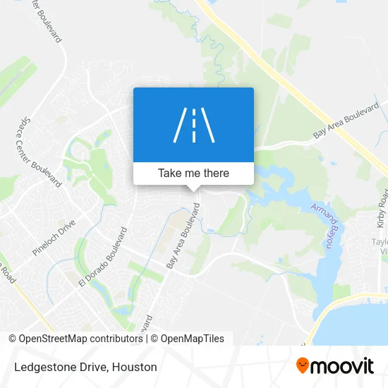 Ledgestone Drive map