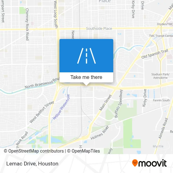 Lemac Drive map