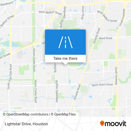 Lightstar Drive map