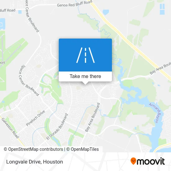 Longvale Drive map