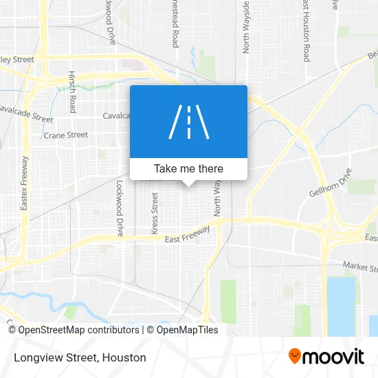 Longview Street map