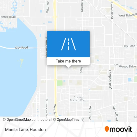 Manila Lane map