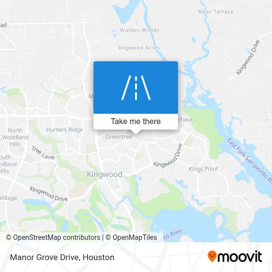 Manor Grove Drive map
