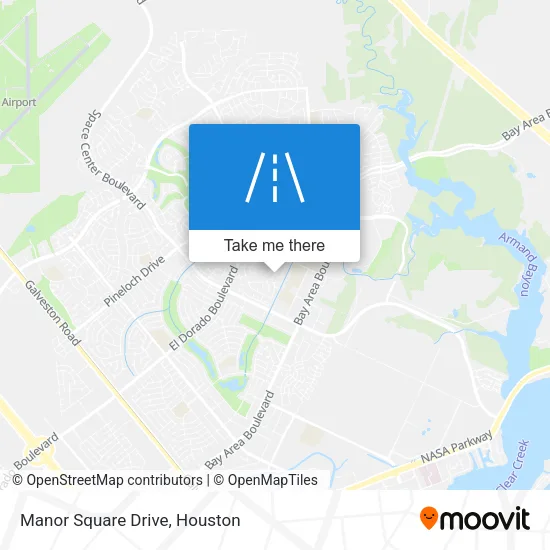 Manor Square Drive map