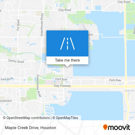 Maple Creek Drive map