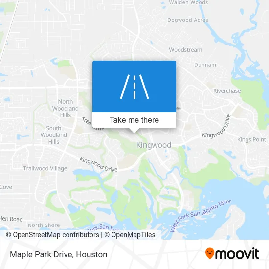 Maple Park Drive map