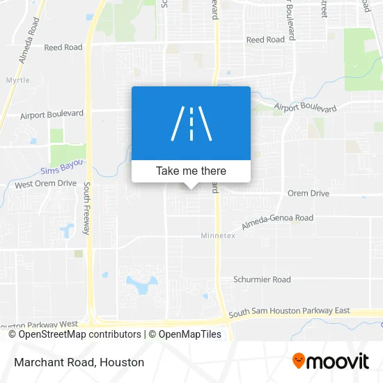 Marchant Road map