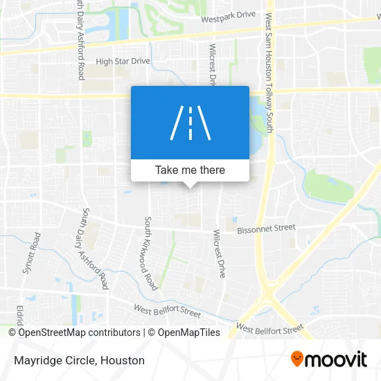 Mapa de Mayridge Circle