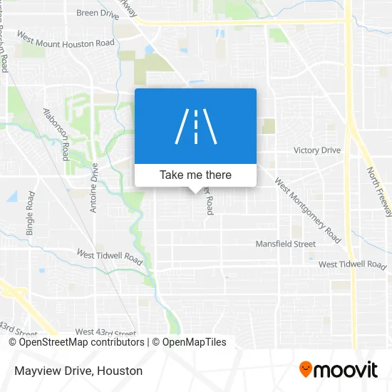 Mayview Drive map