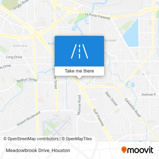 Meadowbrook Drive map