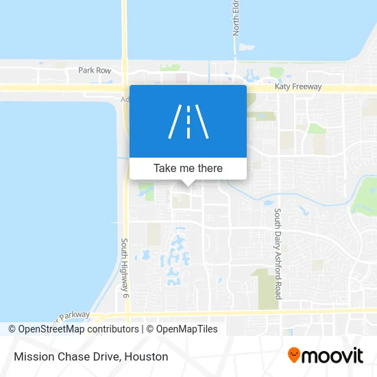 Mission Chase Drive map